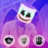 Marshmello Mask Photo Editor иконка