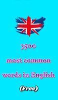 3500 mots en anglais Affiche