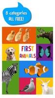 First Words for Baby: Animals الملصق