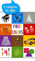 First Words for Baby: Colors plakat