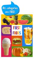 First Words for Baby: Foods Affiche