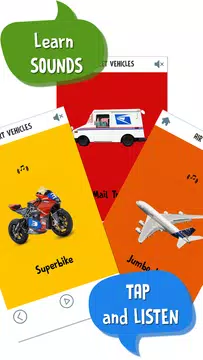 Screenshot 2 for First Words for Baby: Vehicles