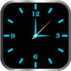 Glowing Horloge Locker (bleu) icône