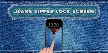 ジーンズジッパーロック画面