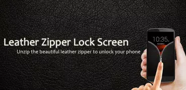 Pelle schermo Zipper blocco