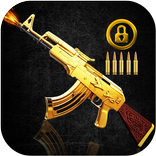 Tela de bloqueio do rifle