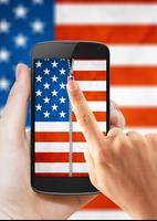 US Flag Fermuar Kilit Ekran Görüntüsü 1