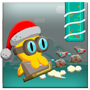 Weihnachtsmann Flapcat fliegende Spiele APK