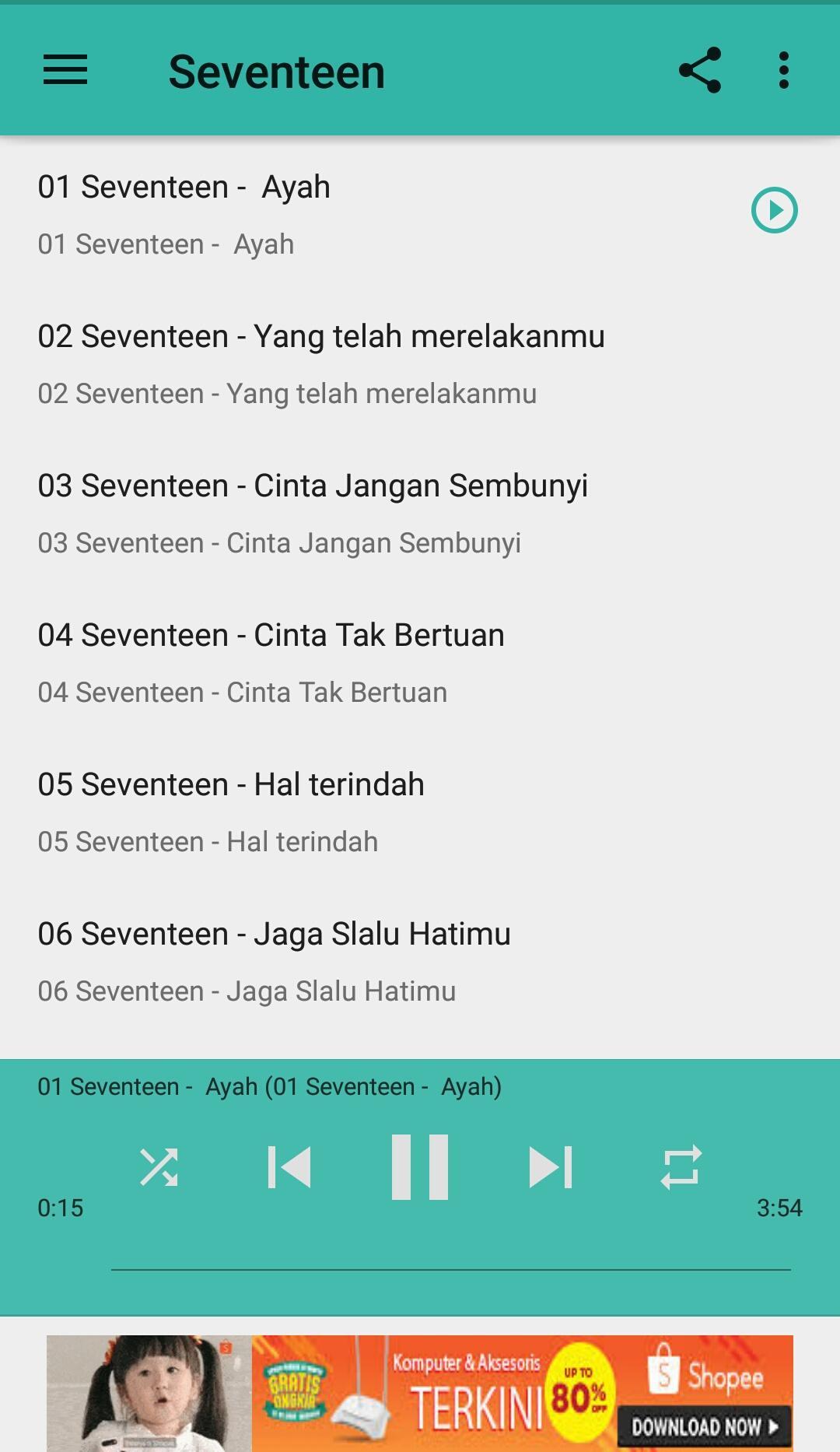 Lagu Seventeen Populer for Android APK Download