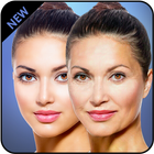 Make me old face aging effect photo editor icône