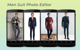 Men fashion 2020 : Men suit photo editor 2020 पोस्टर