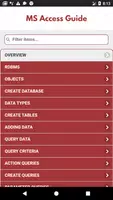 Complete MS Access Basics تصوير الشاشة 1