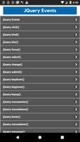 Complete JQuery Guide : HTML + CSS and Events تصوير الشاشة 2