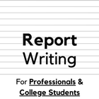 Report Writing biểu tượng