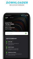 TikDrops - TikTok Video Downloader الملصق
