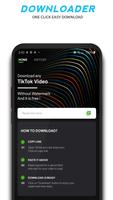 TikDrops - TikTok Video Downloader Plakat