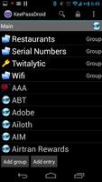 KeePassDroid Screenshot 1
