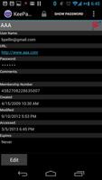 KeePassDroid screenshot 2