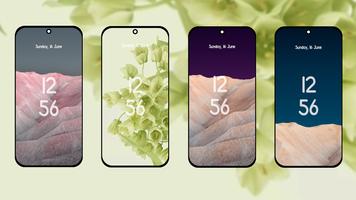 Android 12 wallpapers الملصق
