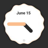 Android 12 Clock Widget - Batt icon