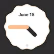 Android 12 Clock Widget - Batt