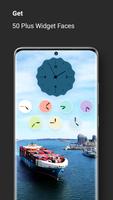 Android 12 Clock Widget - Batt screenshot 1