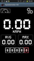 برنامه‌نما HD Speedometer GPS عکس از صفحه