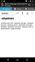 Suomen kielen sanakirja screenshot 1