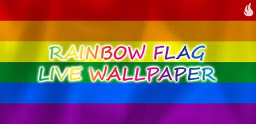 Rainbow Flagge LiveHintergrund