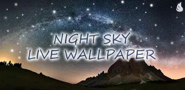 Céu nocturno fundo dinâmicar