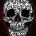 ikon Halloween Pixel! Skull LWP