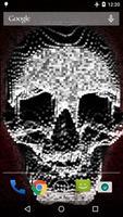Halloween Pixel! Skull LWP screenshot 1