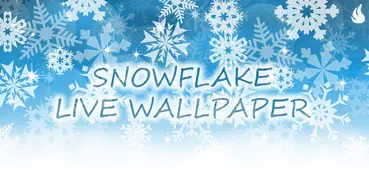 Schneeflocke Live-Hintergrund