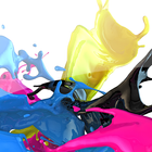 Hintergrund Tinte Zeichen