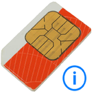 SIM Card Detalles icono