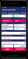 Health Calculators, BMI, BMR تصوير الشاشة 2