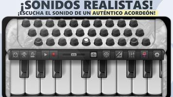 Acordeón Piano Poster