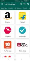 All in One - Amazon, Flipkart, Snapdeal & more الملصق