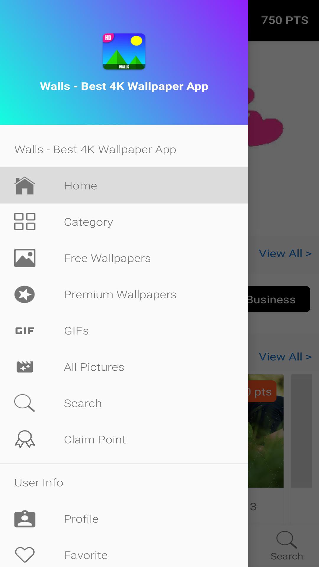 Walls Best 4K Wallpaper App APK للاندرويد تنزيل