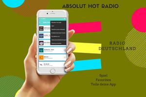 برنامه‌نما Absolut Hot Radio عکس از صفحه