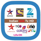 Indian LIVE TV 24x7 آئیکن
