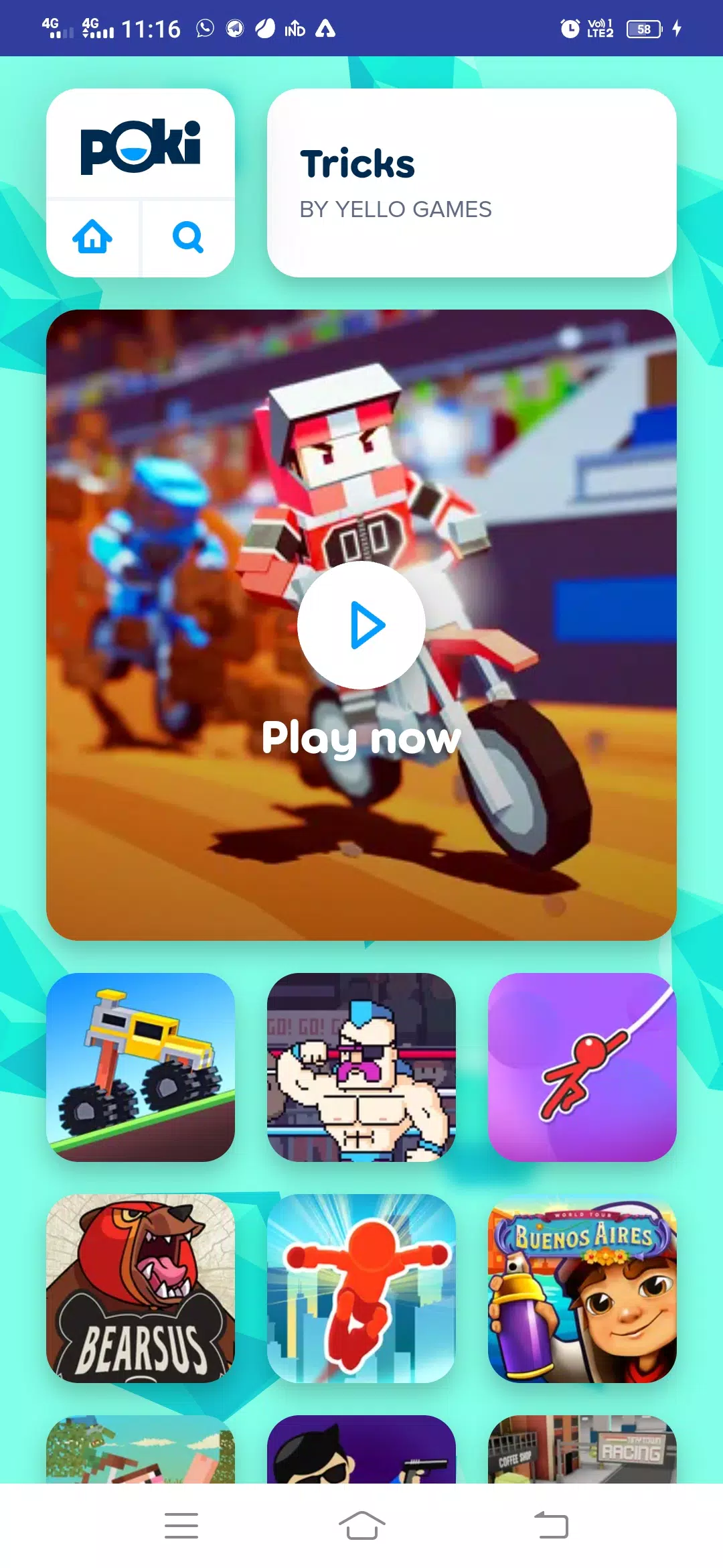 Faça download do Poki games APK v1.0.13 para Android