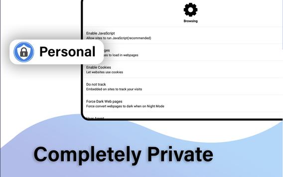 隐身浏览器-带有AdBlock的私人浏览器！ 截图 13