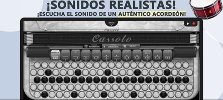 Acordeón Cromático Poster