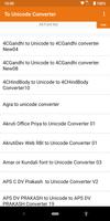 To Unicode converter Poster