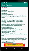 Bagay Tayo Lyrics 海報