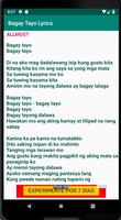 Bagay Tayo Lyrics captura de pantalla 2