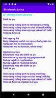 Binalewala Lyrics 스크린샷 1