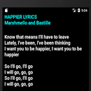 Happier Lyrics APK