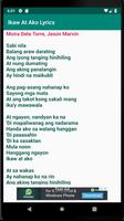 Ikaw At Ako Lyrics imagem de tela 2